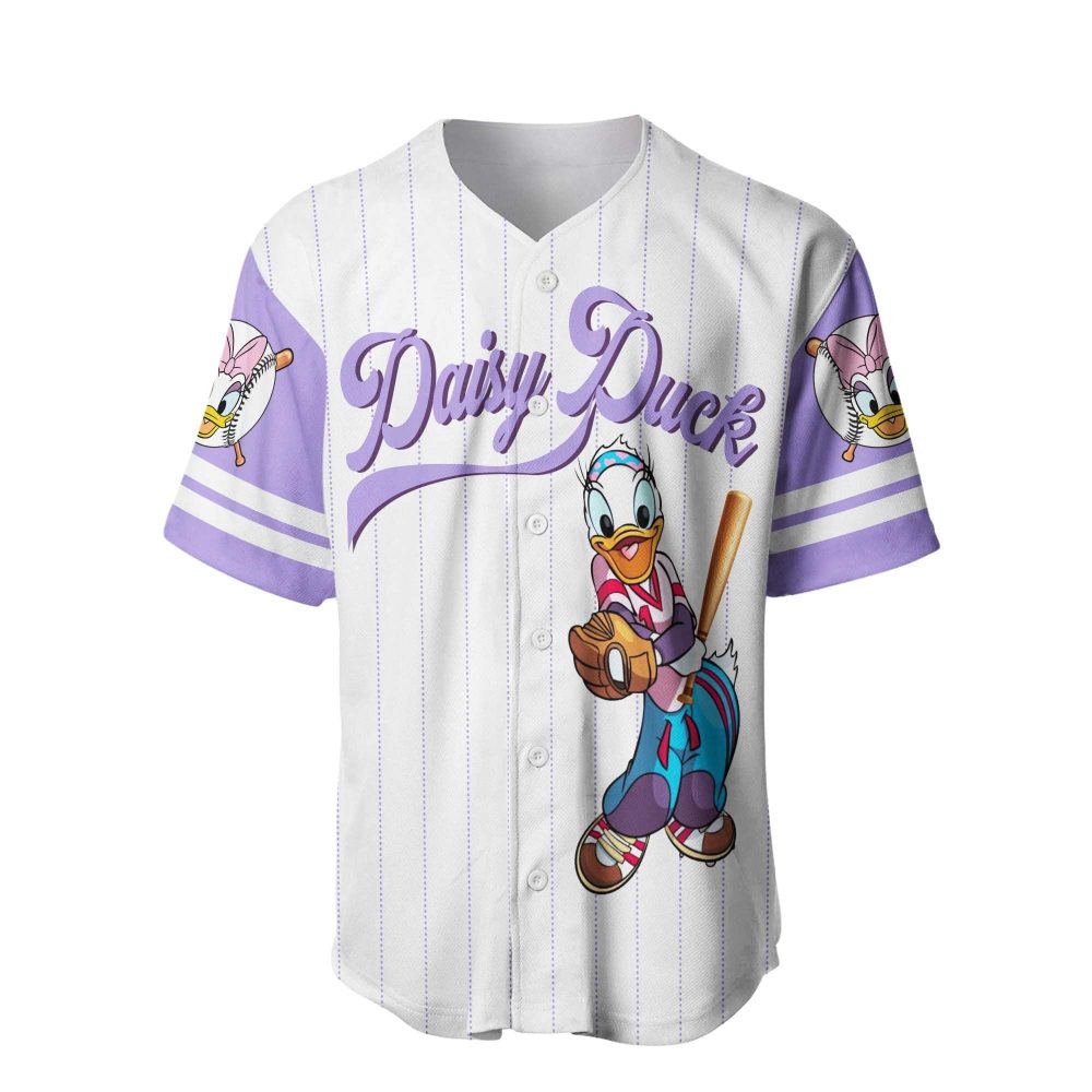 Daisy Duck Baseball Jersey – Cute &amp; Stylish Cartoon Shirt For Fans