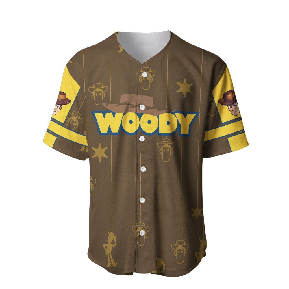 Toy Cowboy Graphic Baseball Jersey – Fun Character Design For Fans