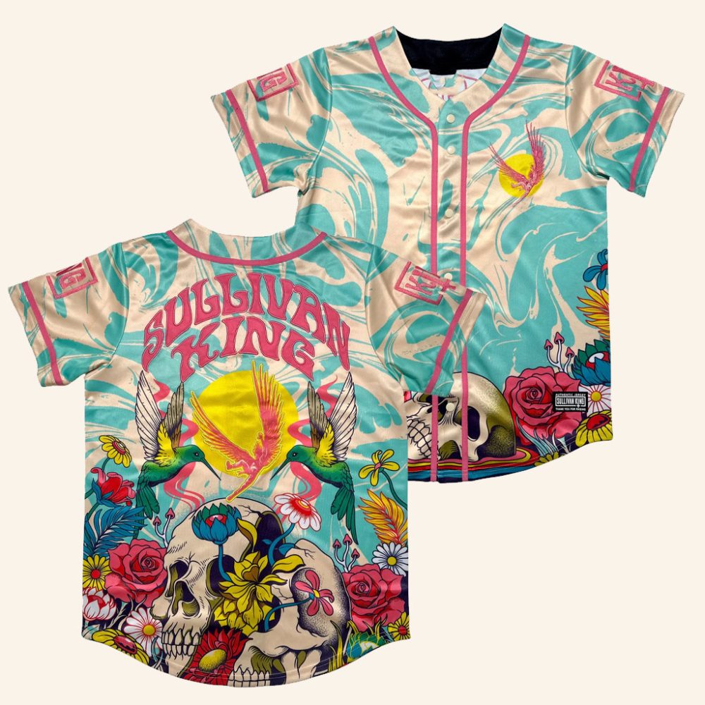 Tyfr Apparel Merch Sullivan King Sullydelic Baseball Jersey Thank You For Raging Apparel Gift