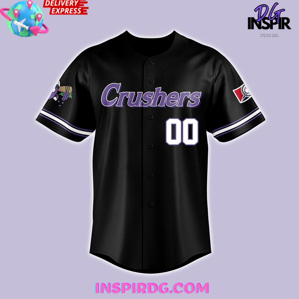 2025 Lake Erie Crushers Edition Black Jersey