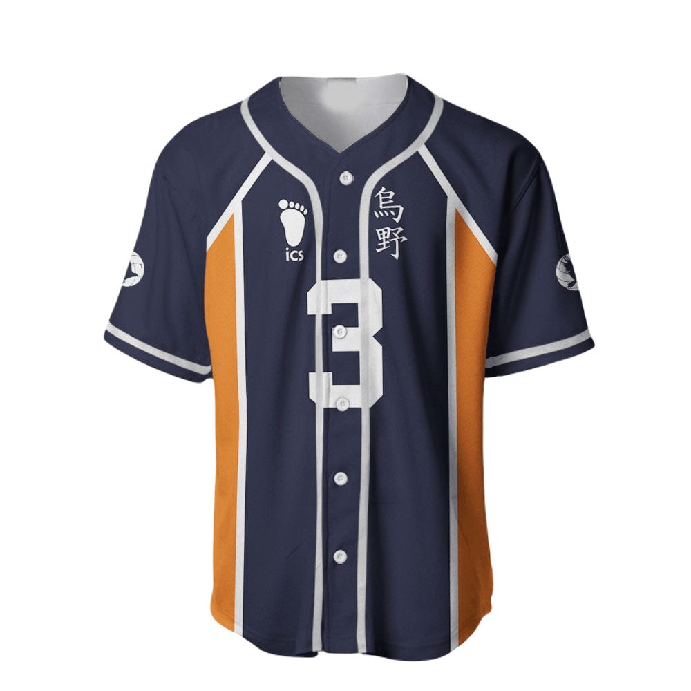 Authentic Anime Sports Jersey - Azumane #3 Design - Premium Quality Fan Gear