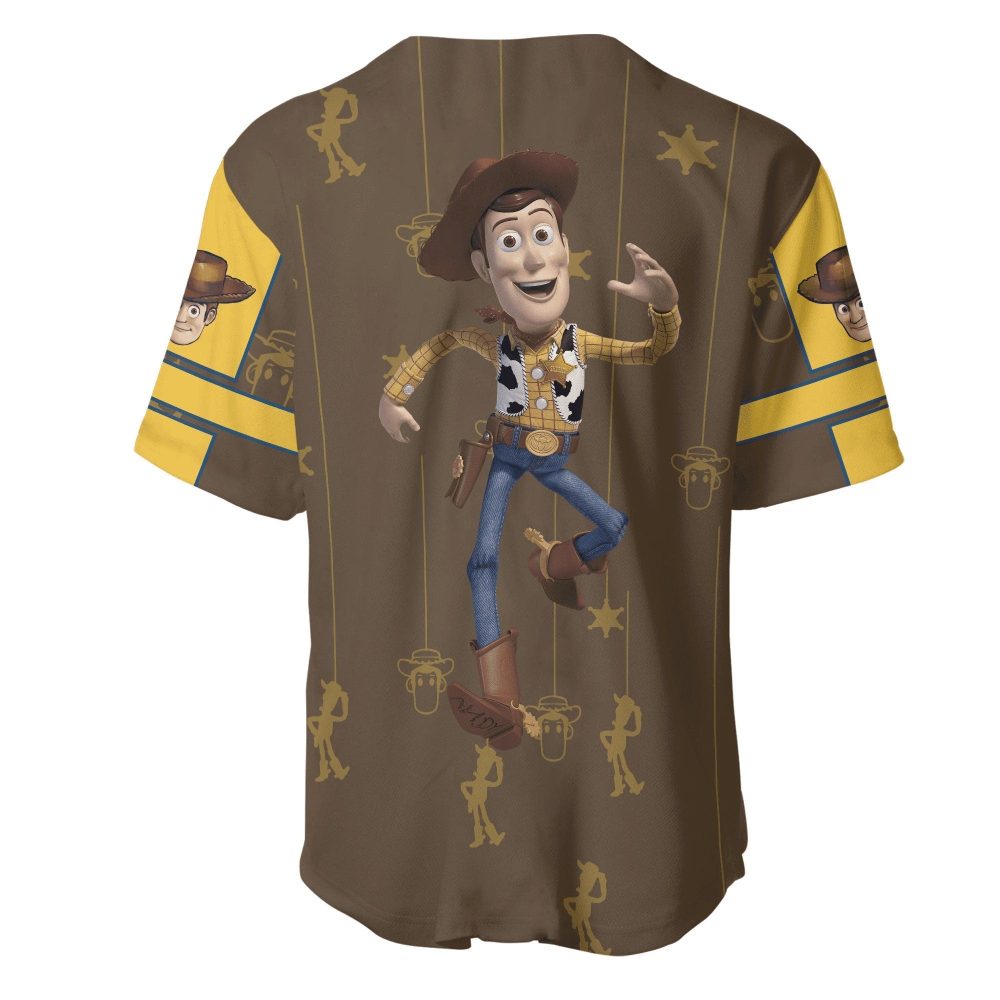 Toy Cowboy Graphic Baseball Jersey – Fun Character Design For Fans