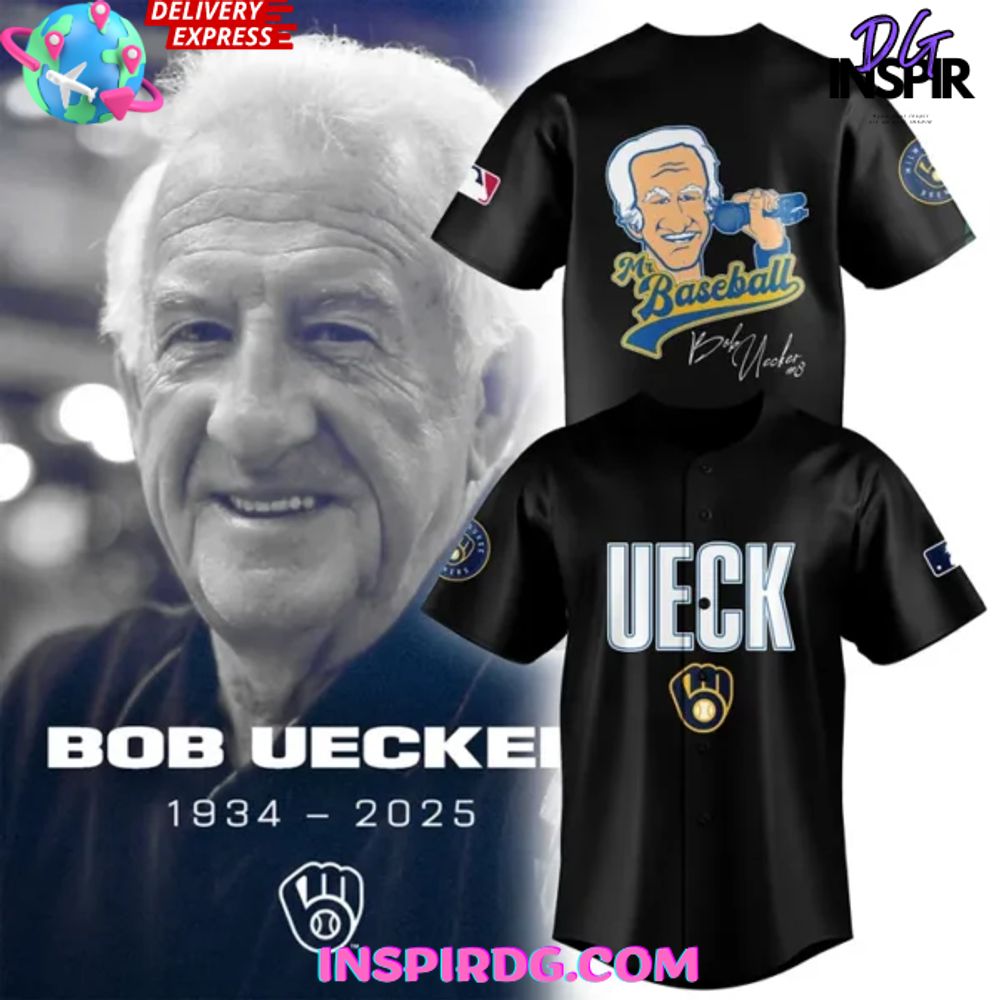 Baseball Hall Of Famer Bob Uecker Special Baseball Jersey