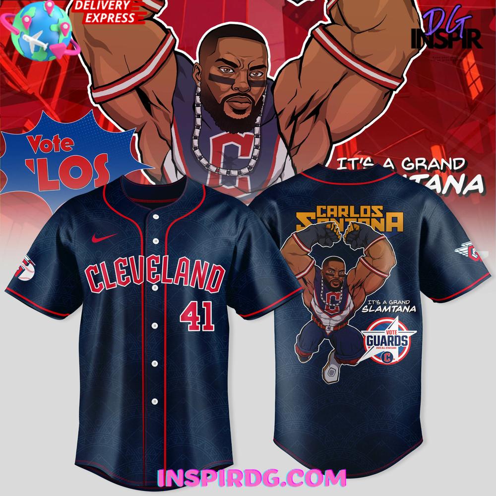 Carlos Santana X Guardian Power: All-Star Edition Baseball Jersey