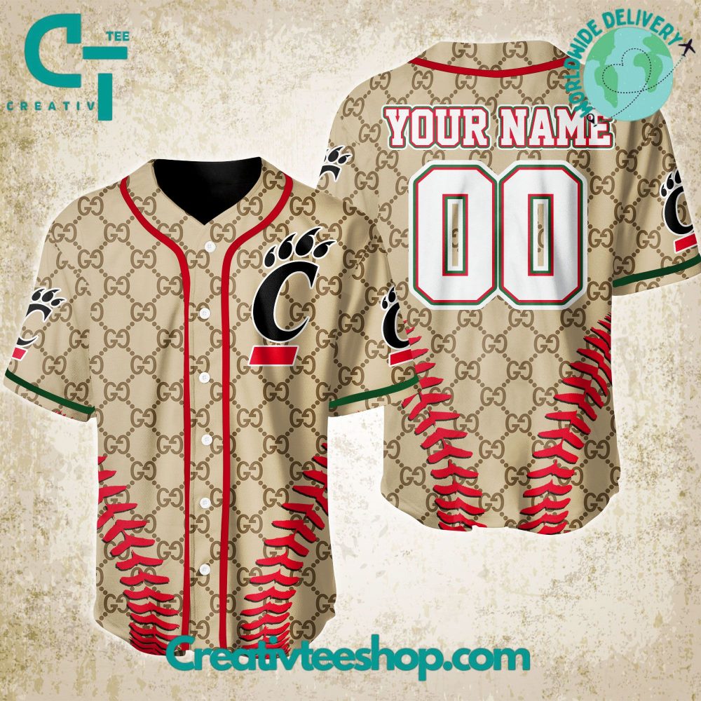Cincinnati Bearcats Gucci Baseball Jersey