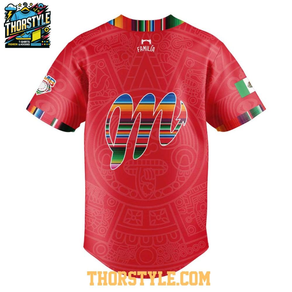 Diablos Rojos Del México Mexican Heritage 2025 Celebration Baseball Jersey