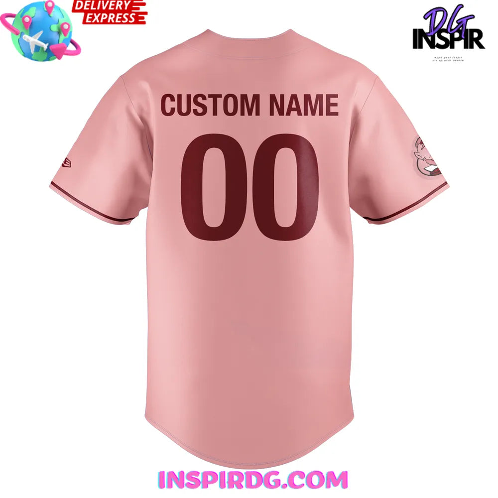 Diablos Rojos Del México X Roji Lmb 2025 Pink Baseball Jersey