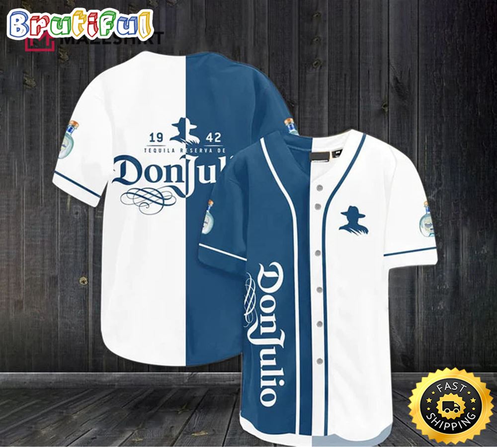 Don Julio Beer Lover Baseball White Jersey