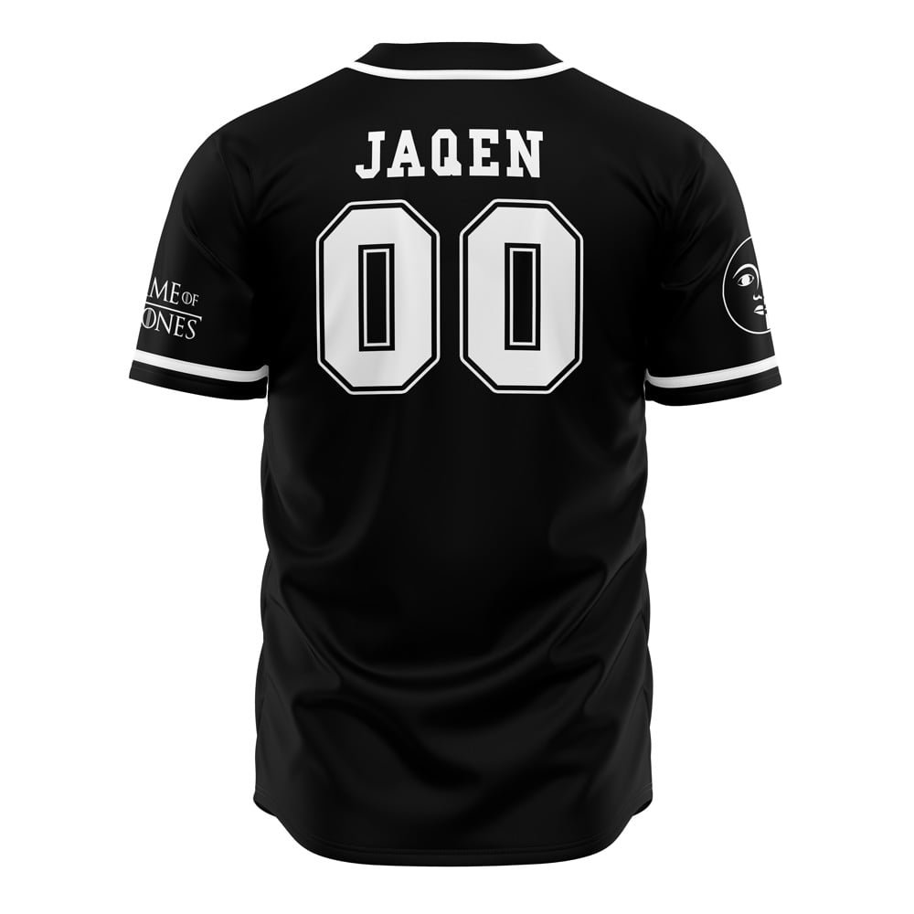Faceless Men Of Braavos Jaqen Game Of Thrones Baseball Jersey