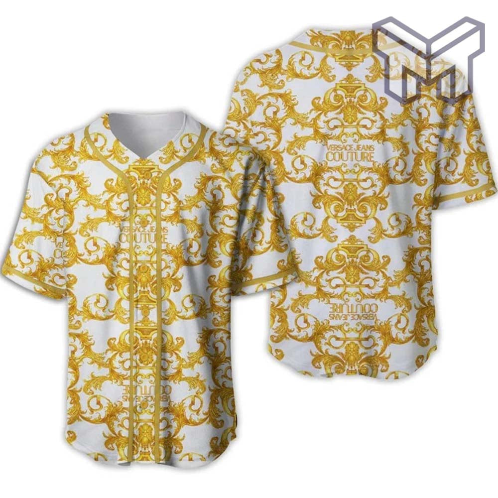 Gianni Versace Couture Baseball Jersey Shirt Luxury Clothing Clothes Sport For Men Women Hot