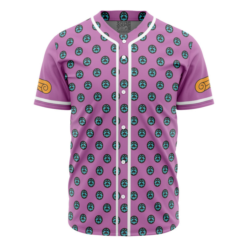 Giorno Giovanna Anime Jojo’S Bizarre Adventure Baseball Jersey