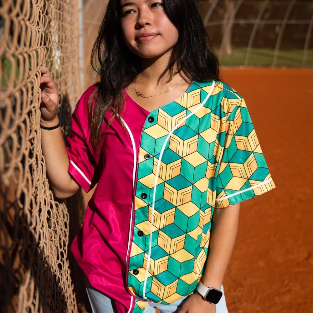 Giyu Tomioka Demon Slayer Baseball Jersey
