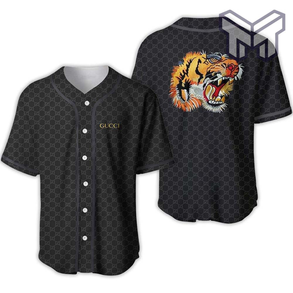 Gucci Tiger Baseball Jersey Shirt Luxury Clothing Clothes Sport For Men Women Hot