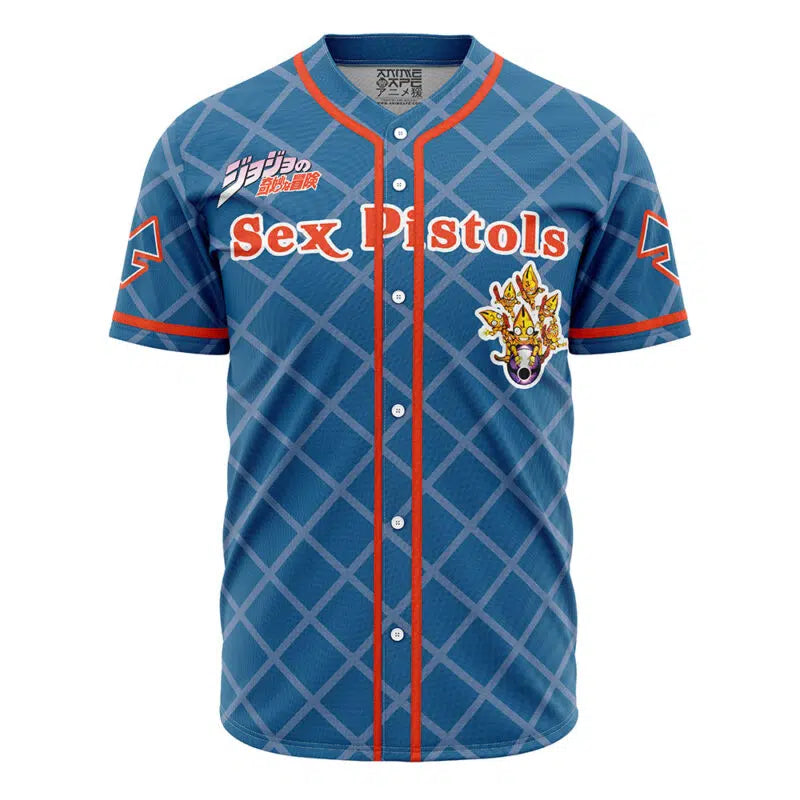 Guido Mista Six Bullets Jojo’S Bizarre Adventure Baseball Jersey