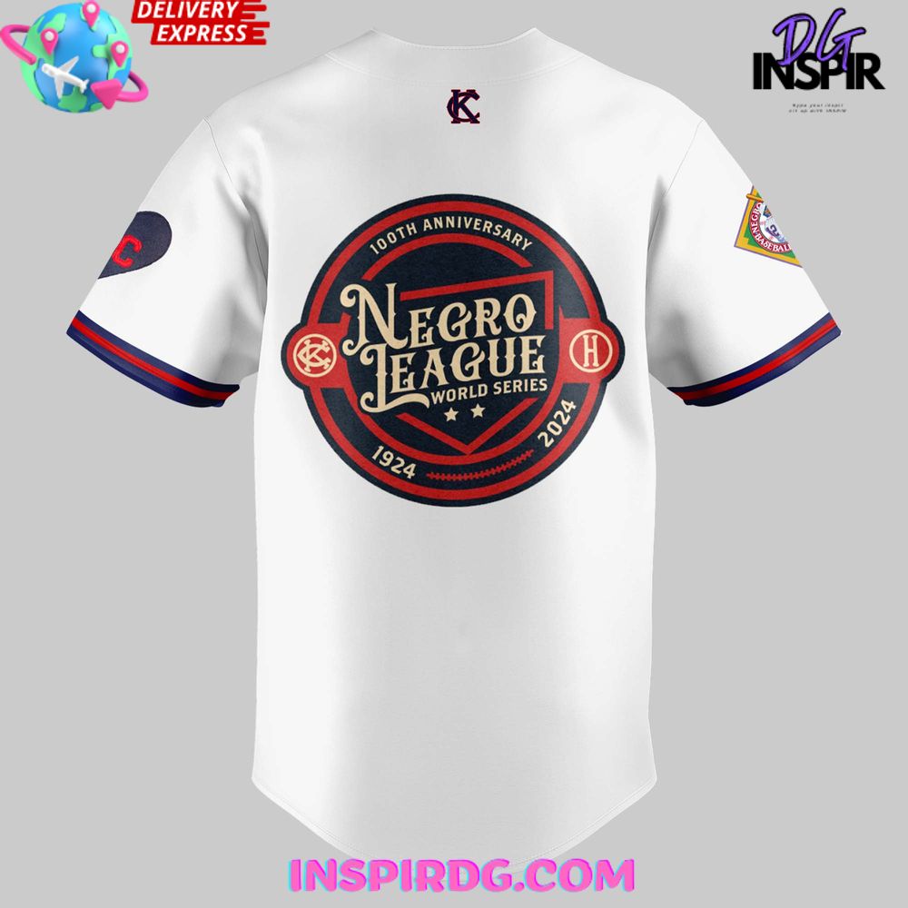 Kansas City Monarchs 100Th Anniversary Negro Leagues World Series Baseball Jersey