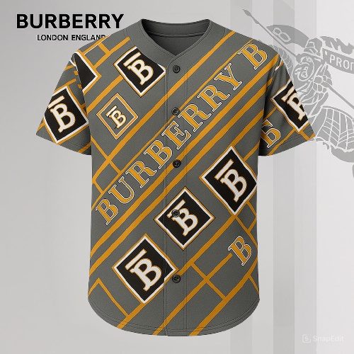 Burberry Limited Edition Baseball Jersey - Lx-Bjbbr2025068