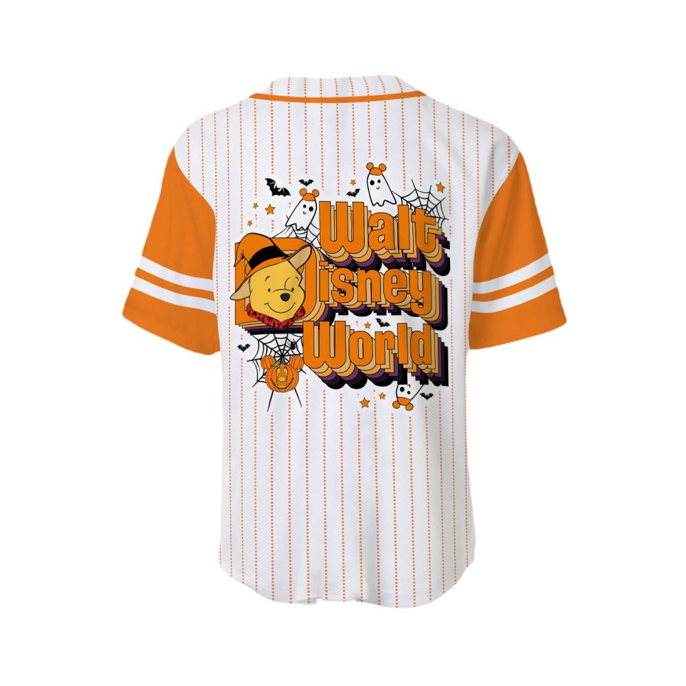 Disney Halloween Baseball Jersey – Celebrate In Style With Pooh &amp; Friends!