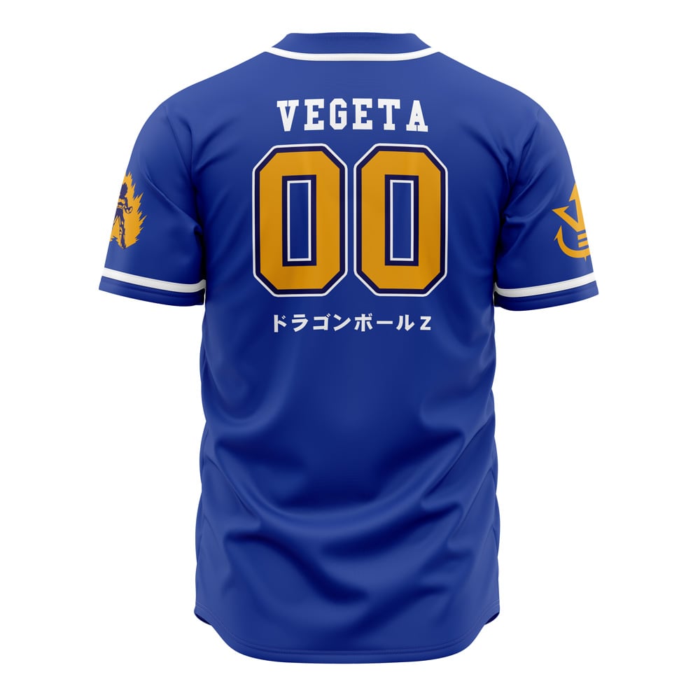 Unleash Your Inner Warrior: Blue Saiyans Baseball Jersey - Premium Design &amp; Comfort