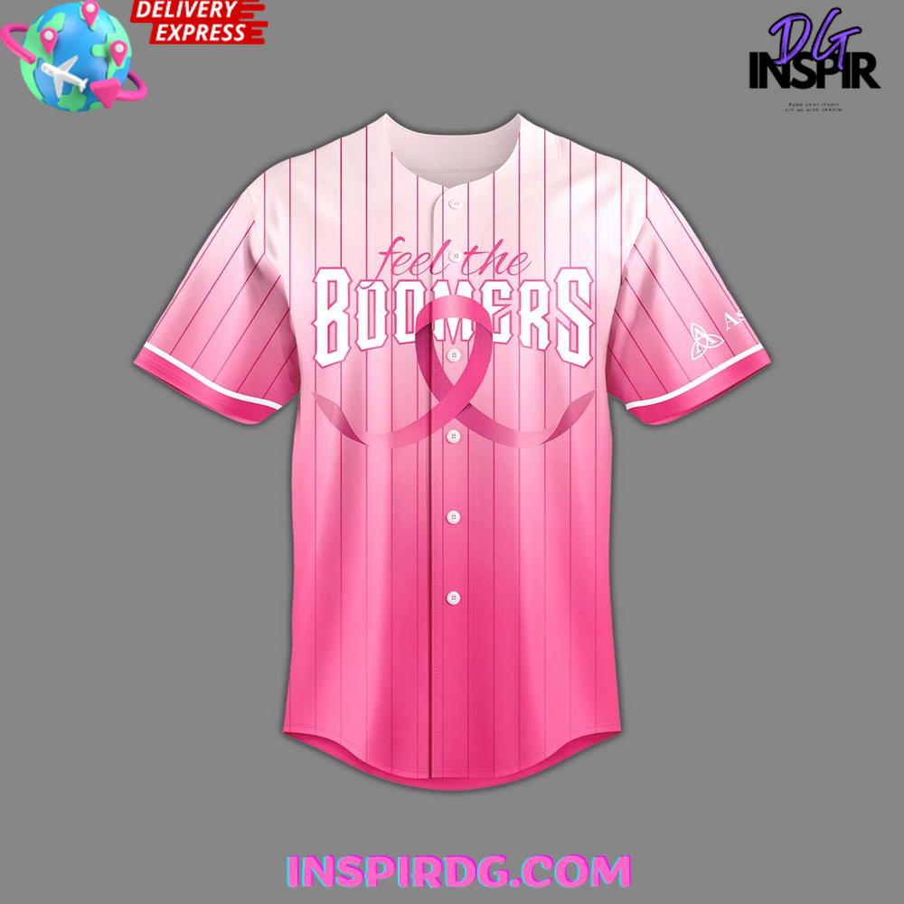 Schaumburg Boomers Breast Cancer Awareness Night 2025 Jersey