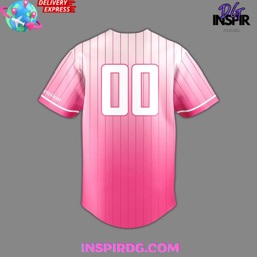 Schaumburg Boomers Breast Cancer Awareness Night 2025 Jersey