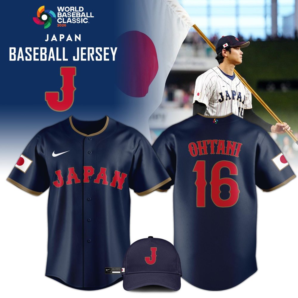 Shohei Ohtani Japan 2026 World Baseball Classic Navy Limited Edition Jersey