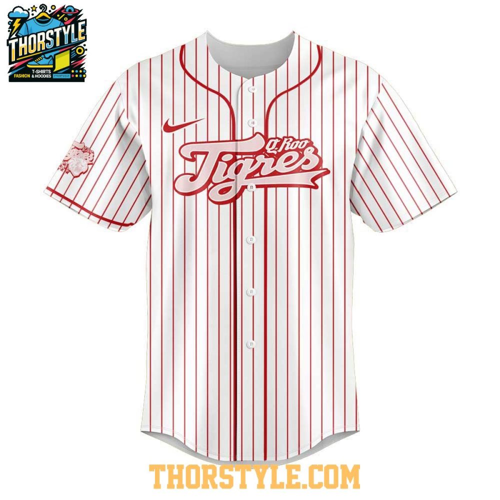 Tigres De Quintana Roo Hola Gatita Hello Kitty 2025 One Team Baseball Jersey