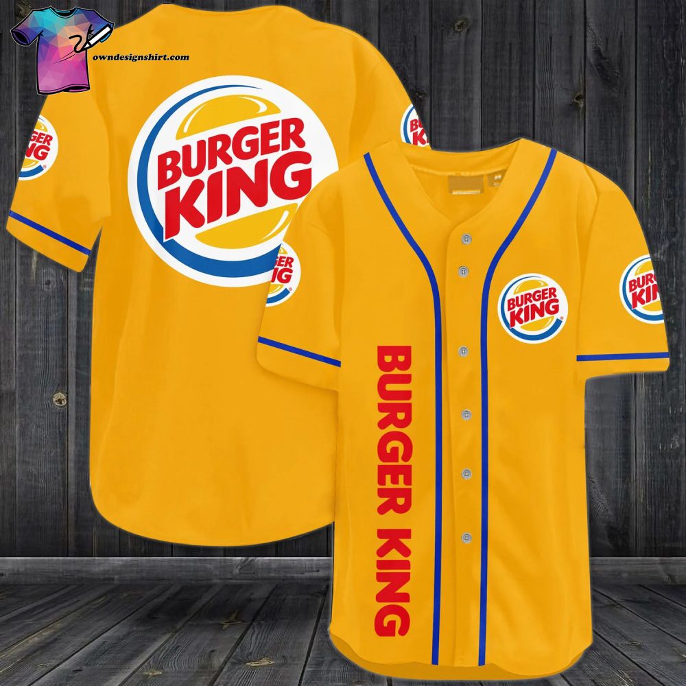Vintage Style Yellow Baseball Jersey With Bold Logo Design - Unisex Sportswear