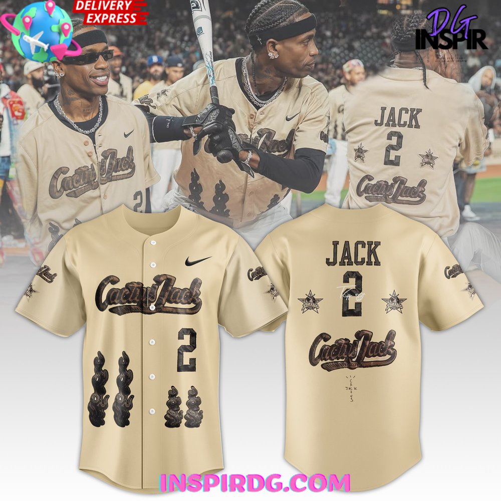 Travis Scott Cactus Jack Signature Limited Baseball Jersey