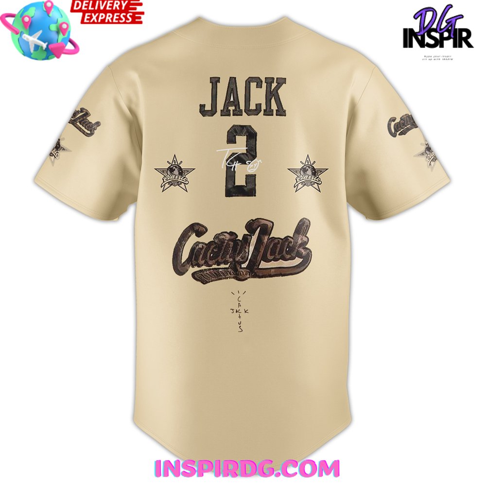 Travis Scott Cactus Jack Signature Limited Baseball Jersey