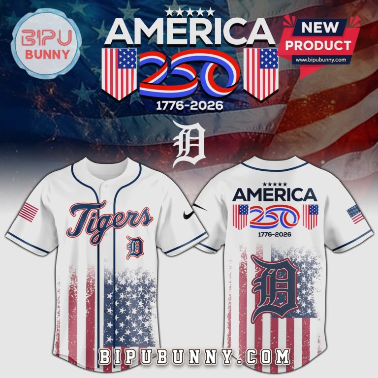 Limited Edition American Celebration Baseball Jersey – Patriotic Design For 250Th Anniversary