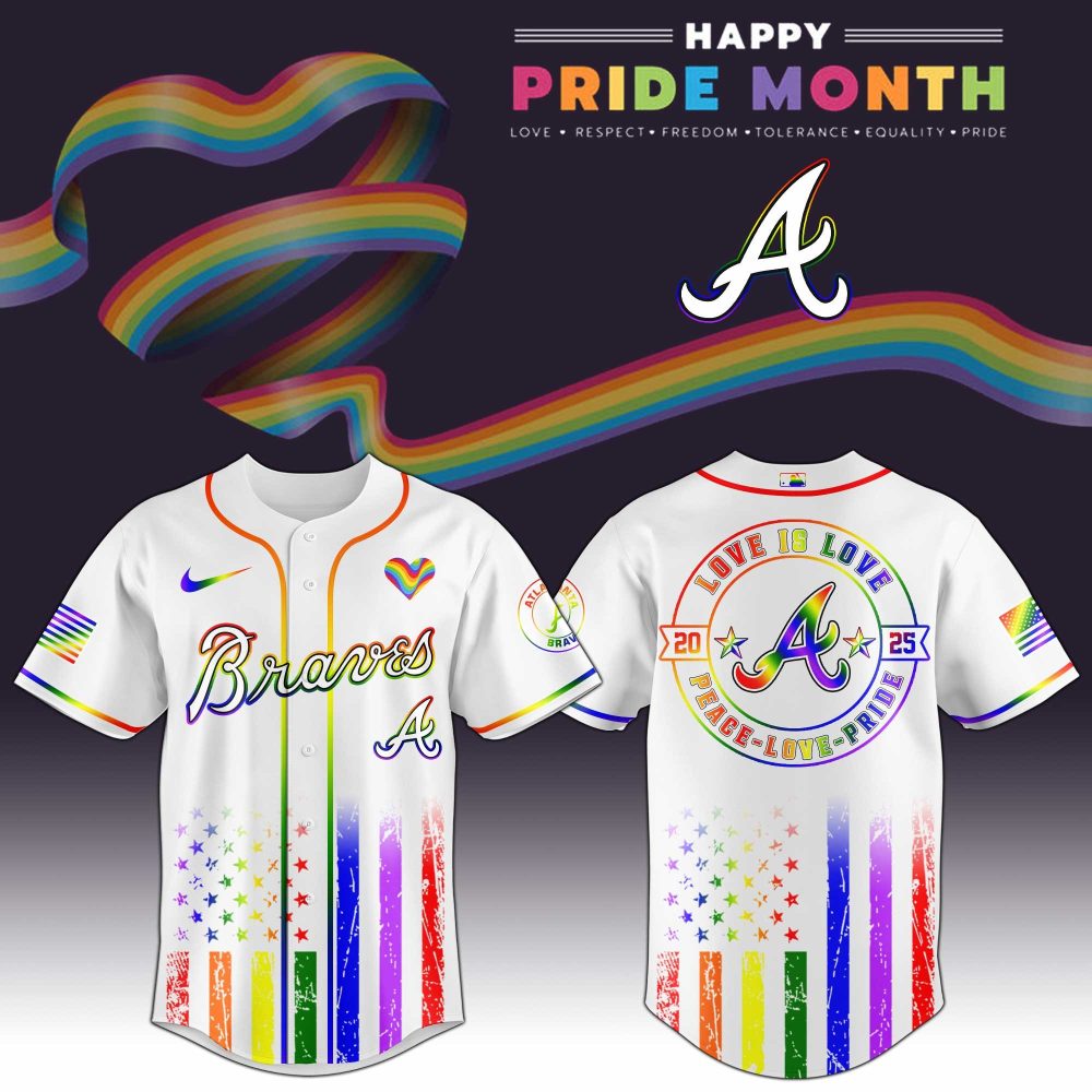Pride Month Baseball Jersey - Celebrate Love &amp; Equality With Vibrant Rainbow Design
