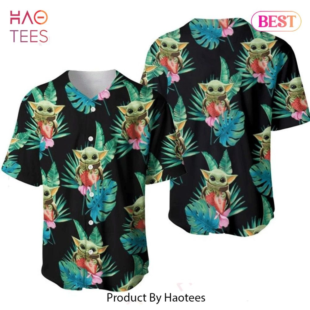 Unisex Tropical Baby Alien Hawaiian Shirt - Summer Casual Beachwear By Haotees