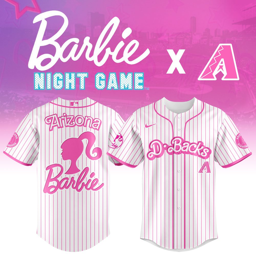 Limited Edition Barbie X D-Backs Jersey - Arizona Night Game Collectible