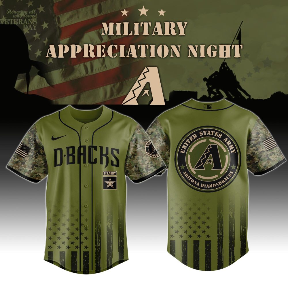 Limited Edition Military Appreciation Night Jersey - Honor Veterans With Style!