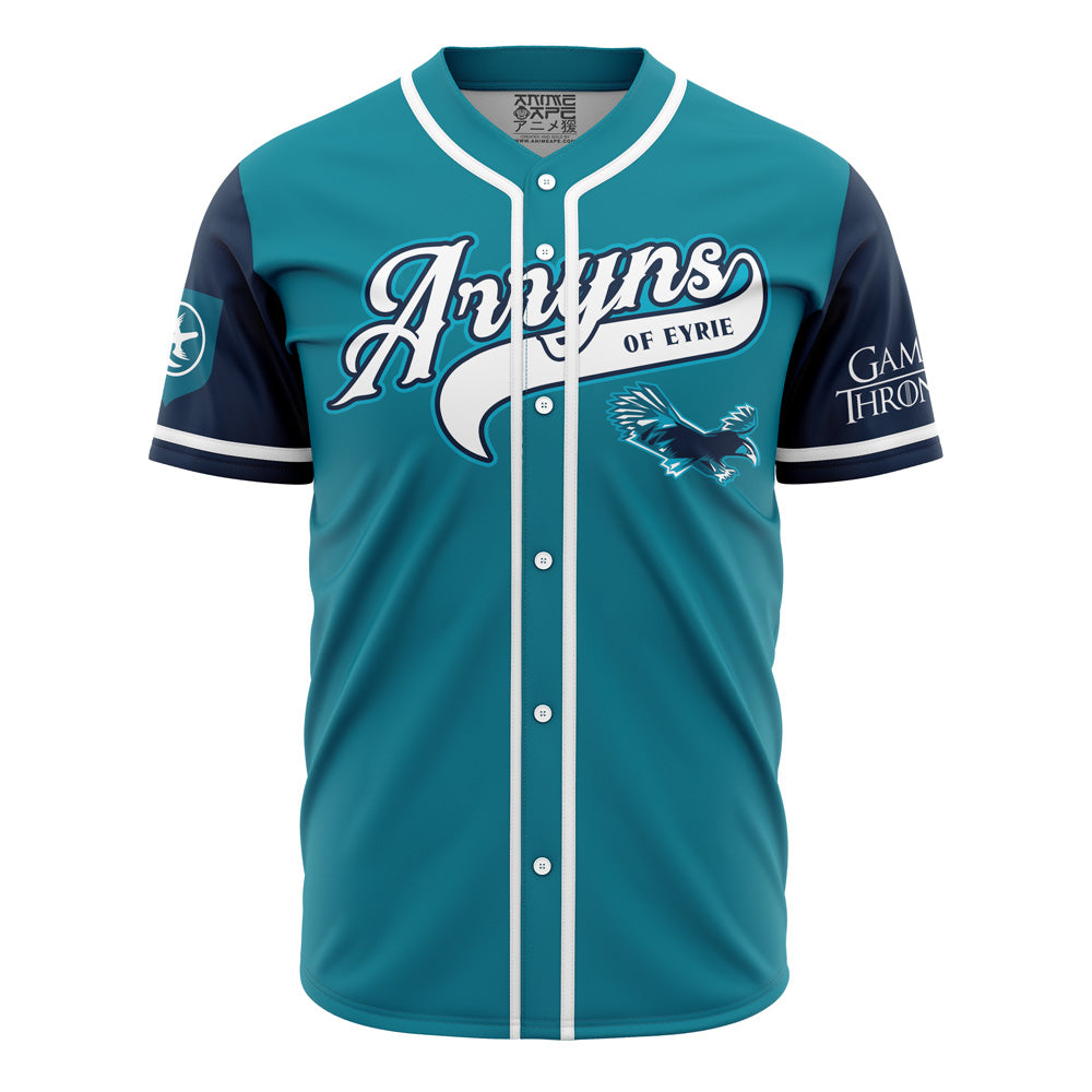Game Of Thrones Arryns Of Eyrie Baseball Jersey – Premium Fan Apparel