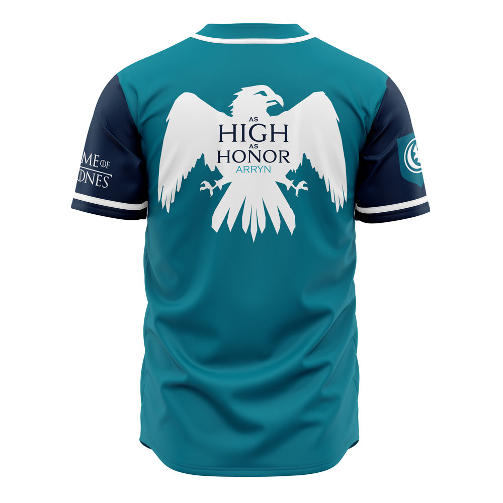 Game Of Thrones Arryns Of Eyrie Baseball Jersey – Premium Fan Apparel