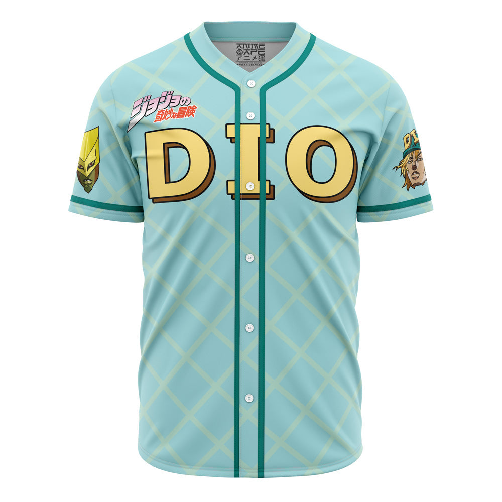 Stylish Anime-Inspired Dio Baseball Jersey - Perfect Gift For Fans