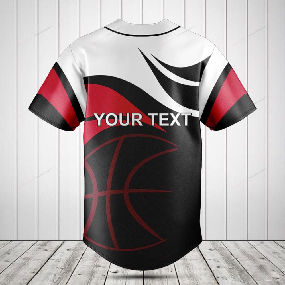 Stylish Austria Baseball Jersey – Black, Red, White Design For Fans &amp; Collectors