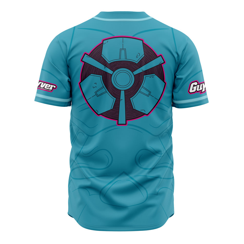 Stylish Blue Anime-Themed Baseball Jersey – Unique Graphic Design, Unisex Fit