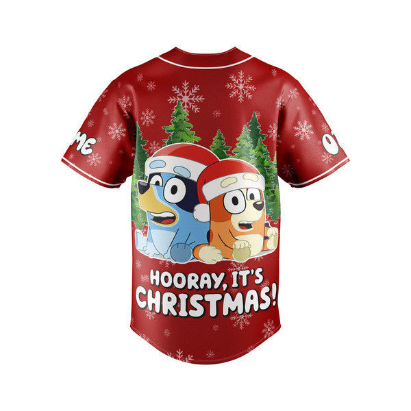 Festive Bluey Christmas Jersey - Holiday Fun For Kids &amp; Fans - Limited Edition!