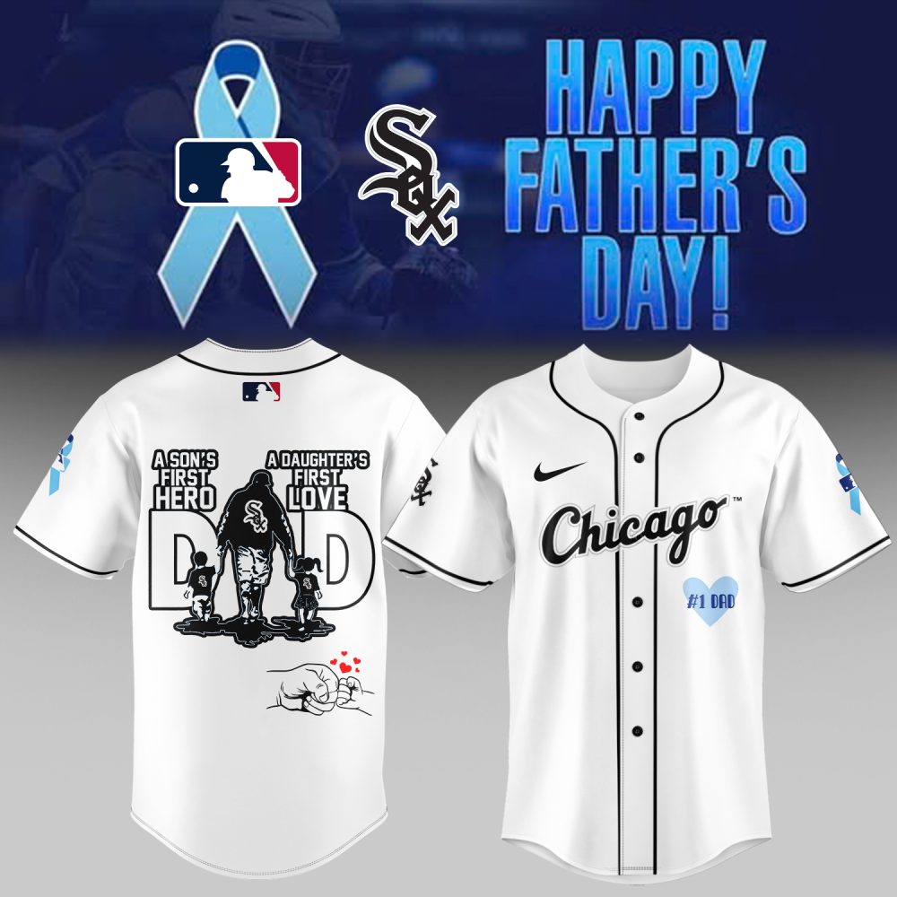 Celebrate Dad: Chicago Baseball Jersey – Perfect Father'S Day Gift For Hero Dads!