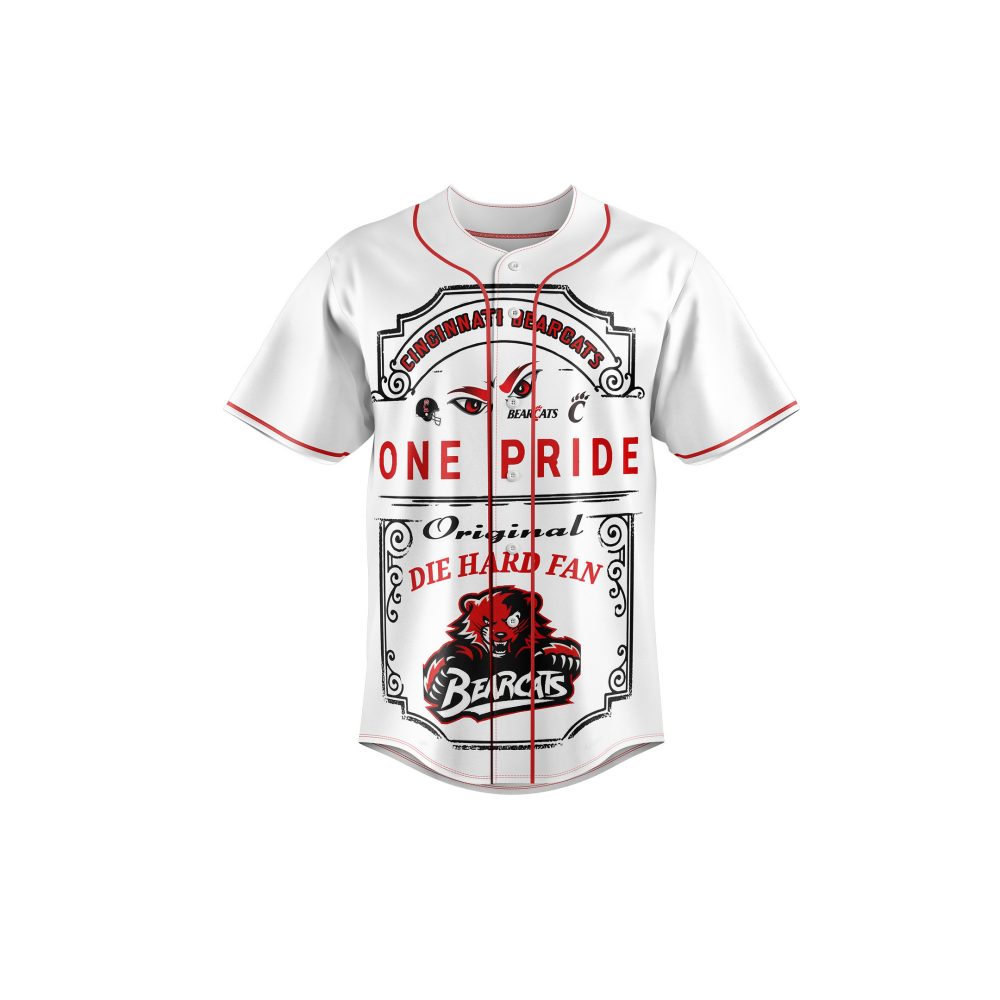 Show Your Team Spirit: Cincinnati Bearcats Fan Jersey - Die Hard Pride!