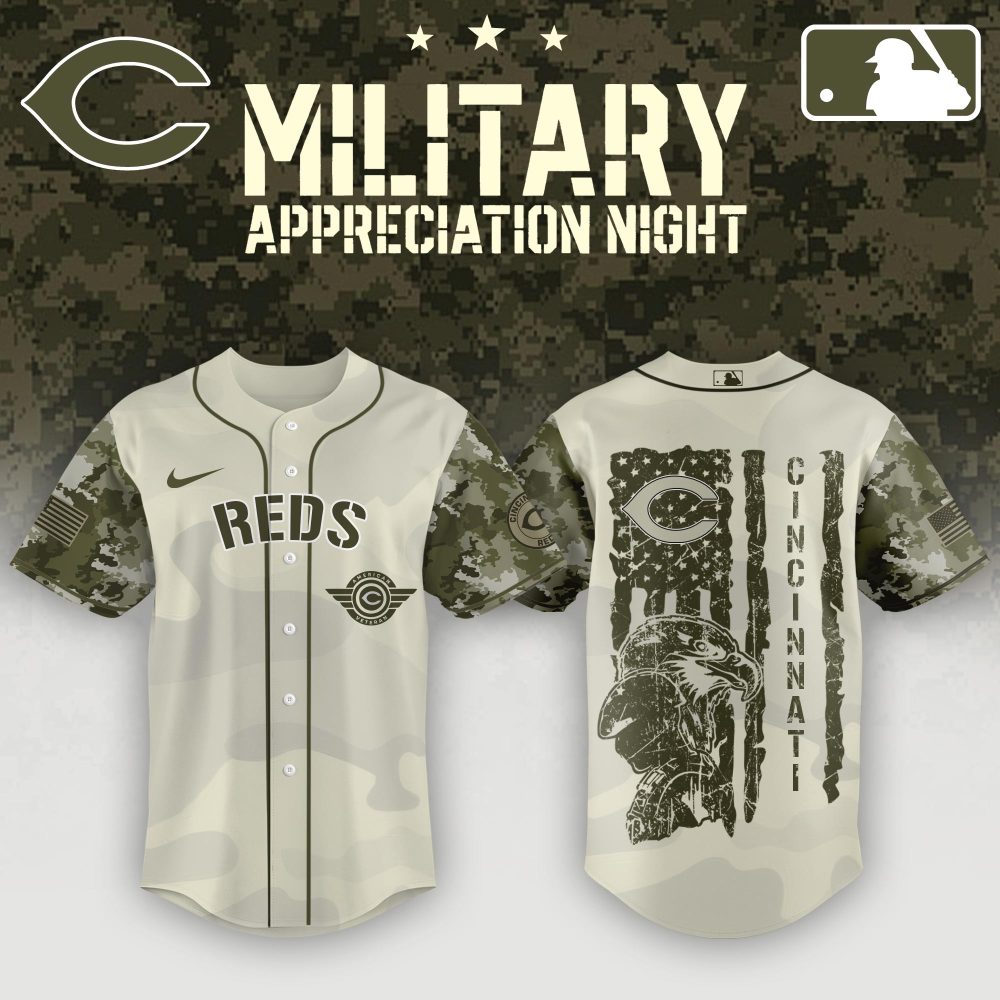 Limited Edition Camo Baseball Jersey - Military Appreciation Night Gear
