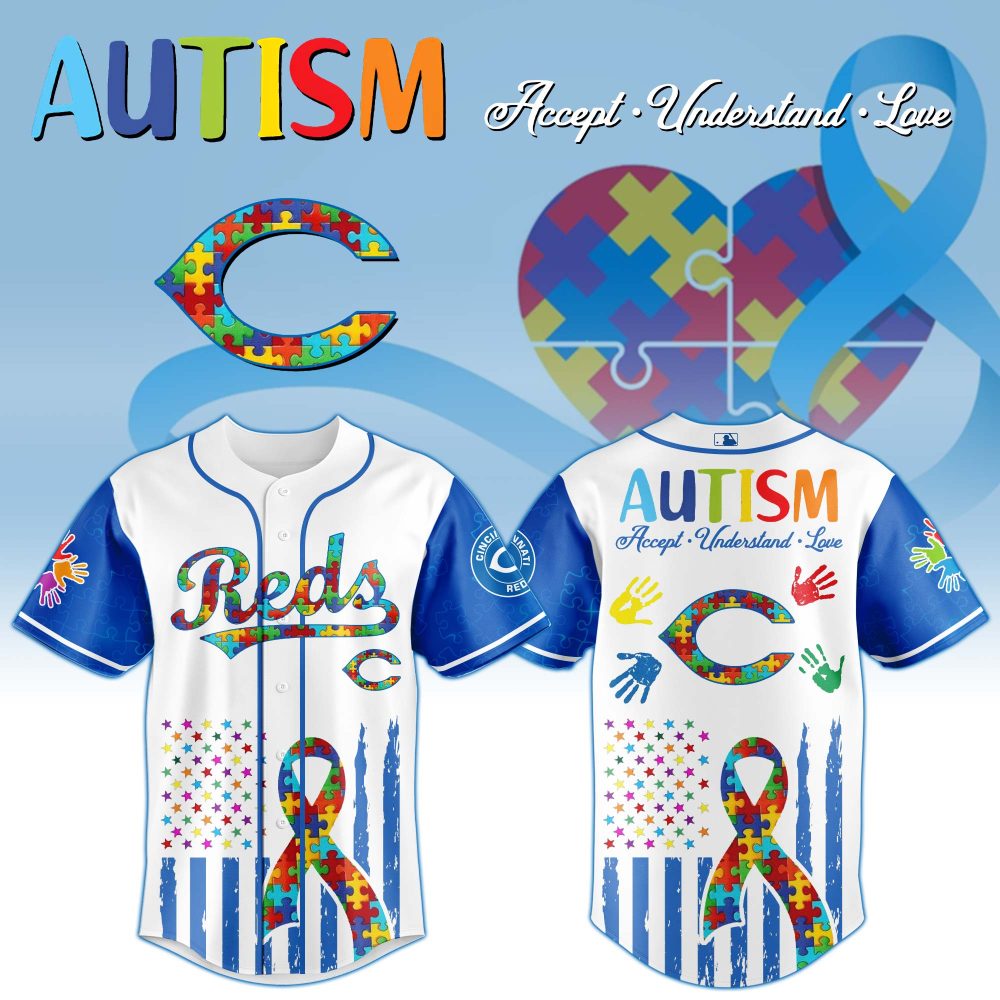 Autism Awareness Baseball Jersey - Colorful Puzzle Pattern &amp; Inspiring Message - Support &amp; Style