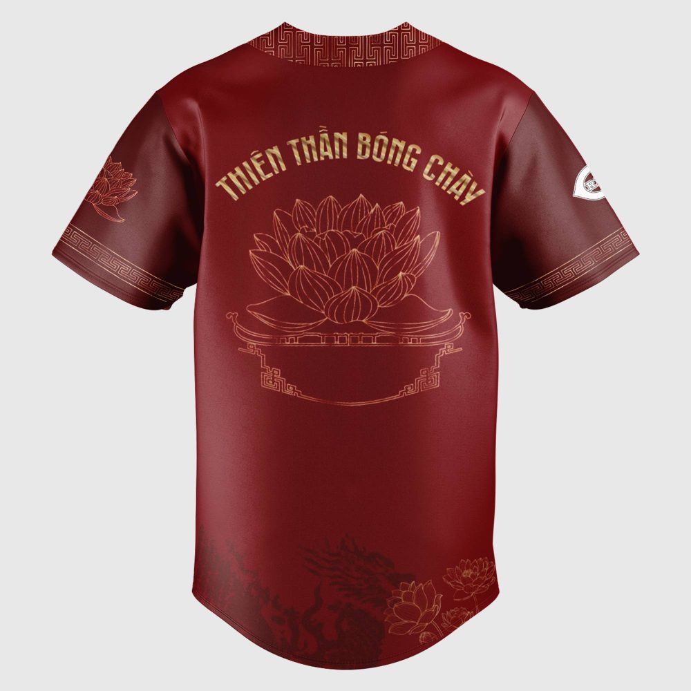 Limited Edition Vietnamese Heritage Baseball Jersey - Celebrate Culture In Style!