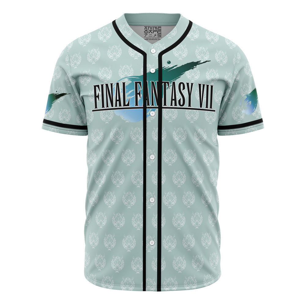 Final Fantasy Vii Baseball Jersey – Premium Gamer Apparel For Fans