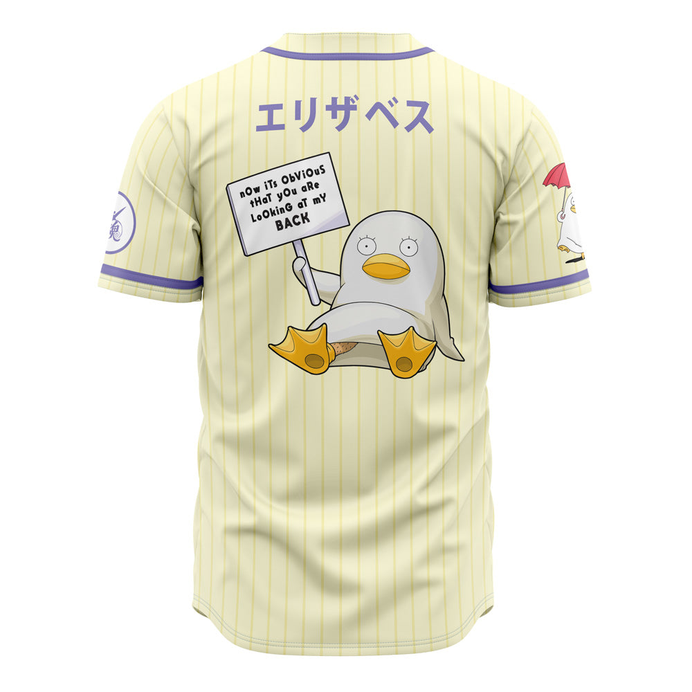 Anime-Themed Baseball Jersey - Cute Cartoon Design, Perfect Gift For Fans!