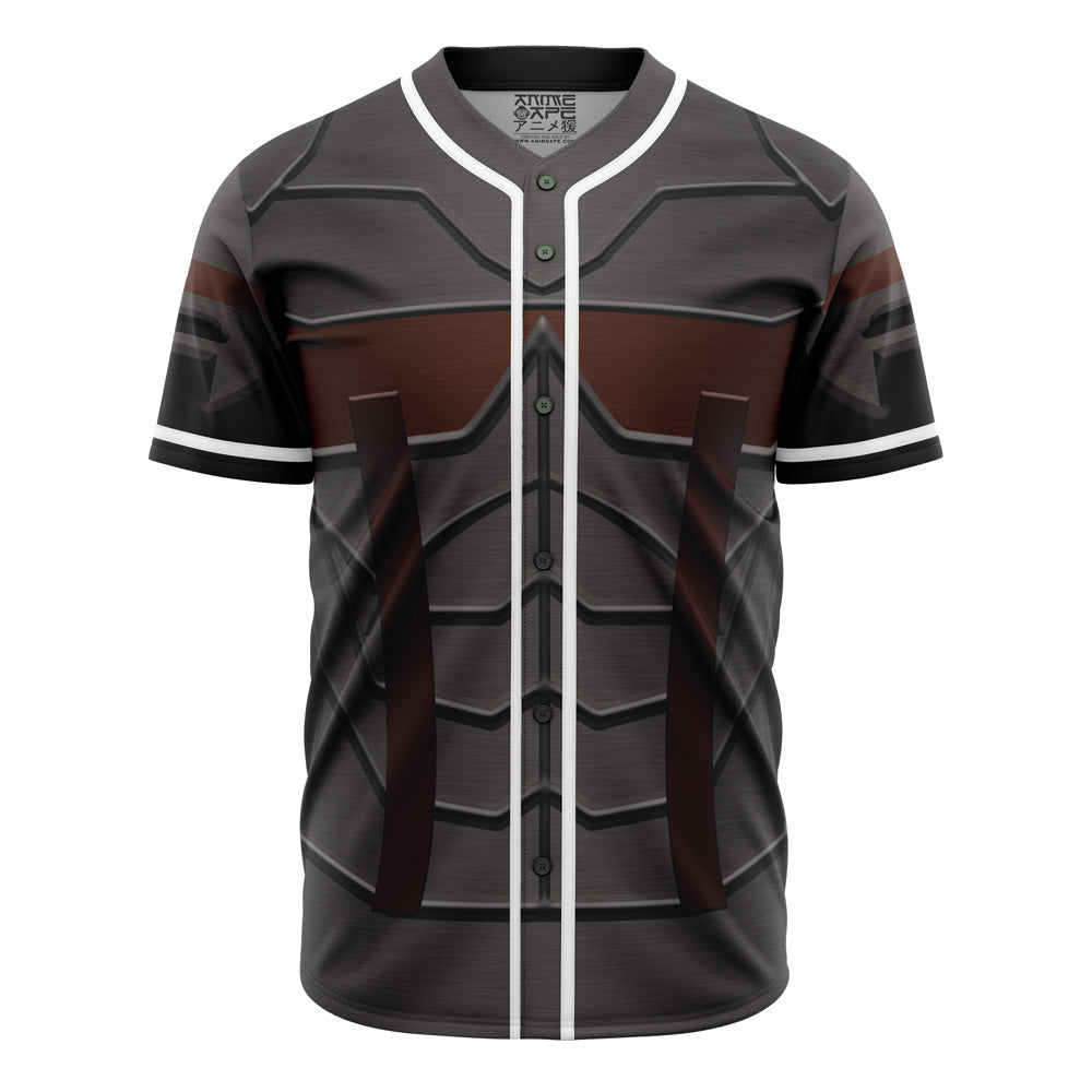 Futuristic Armor-Inspired Baseball Jersey - Unique Design, Comfortable Fit, Perfect For Cosplay &amp; Everyday Wear