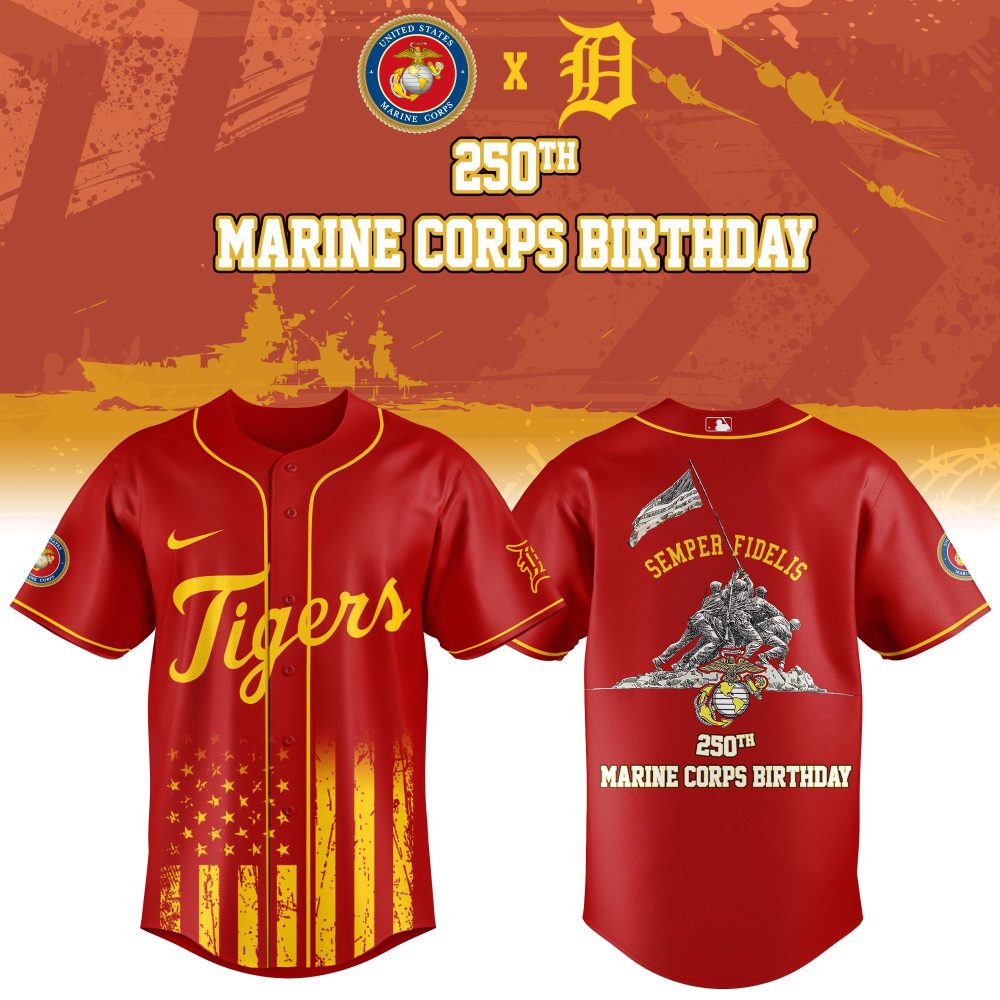 Limited Edition 250Th Marine Corps Birthday Jersey - Celebrate In Style!