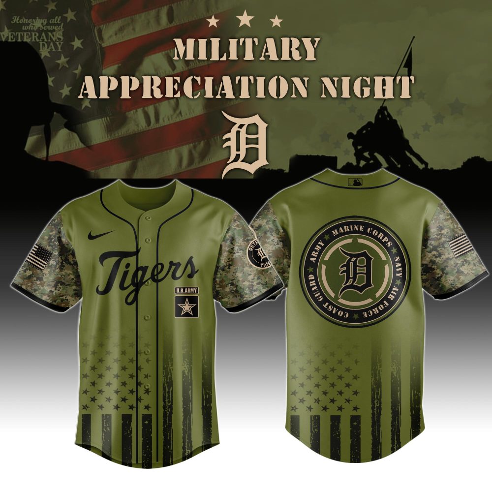 Limited Edition Military Appreciation Night Jersey - Honor Veterans In Style!